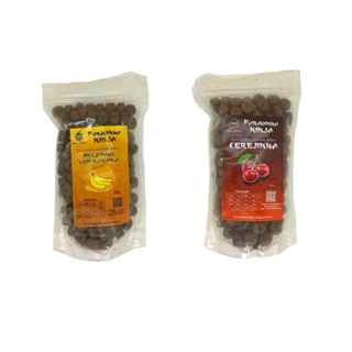 FURADINHA NINJA MASSA JAPONESA CEREJINHA /  MELZINHO COM BANANA RAÇÃO PARA PESCA 2023 em Oferta na Shopee