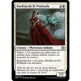 Duelista De Fé Profunda (Toxico) (Soldado) - Magic The Gathering