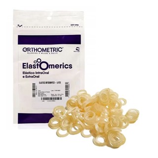 Elástico Intraoral Látex 1/8 - Orthometric - 1000 Unidades