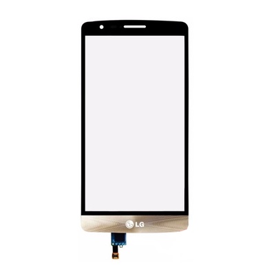 Peça Tela Vidro Touch compatível com LG G3 Mini Beat D724 / D725 / D722 - Gold / Dourado