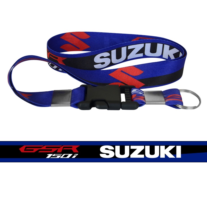 Chaveiro Cordão Com Fecho Moto Suzuki Gsr 150i