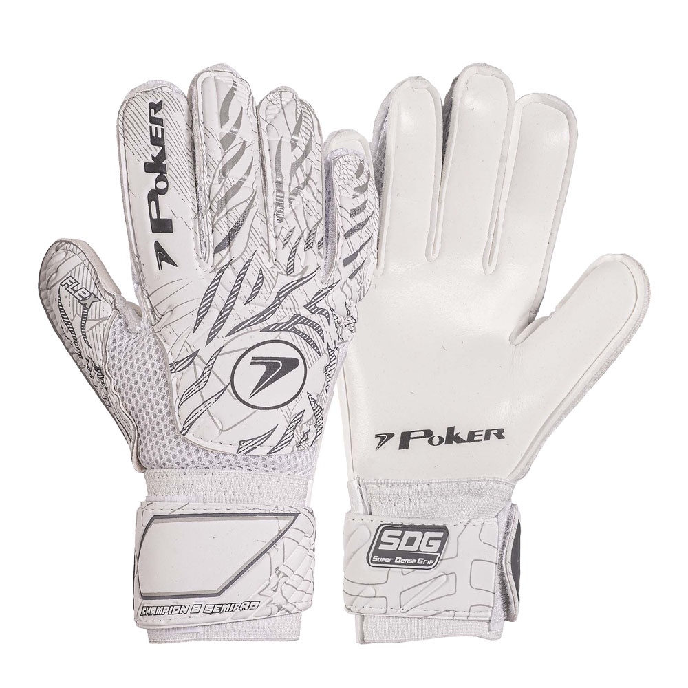Luva Goleiro Campo Poker Champion 8 Semi Profissional Multiterreno