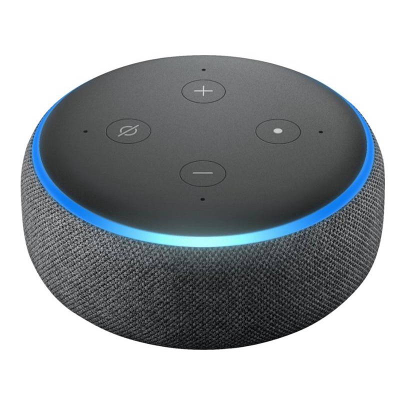 Alexa Eco Echo Dot Amazon Smart Speaker Alexa 3 Geração Original Lacrado Global Alexa Eco Echo