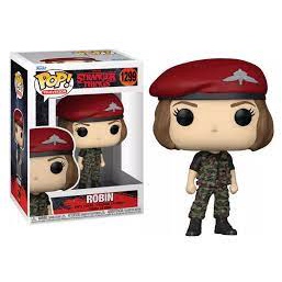 FUNKO POP STRANGER THINGS S4 ROBIN 1299 NOVO ORIGINAL em Oferta na Shopee