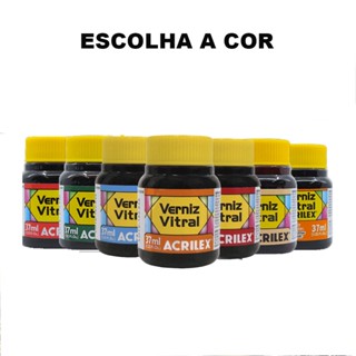 Verniz Vitral 37ml - 01 Unidade - Acrilex - Escolha a Cor