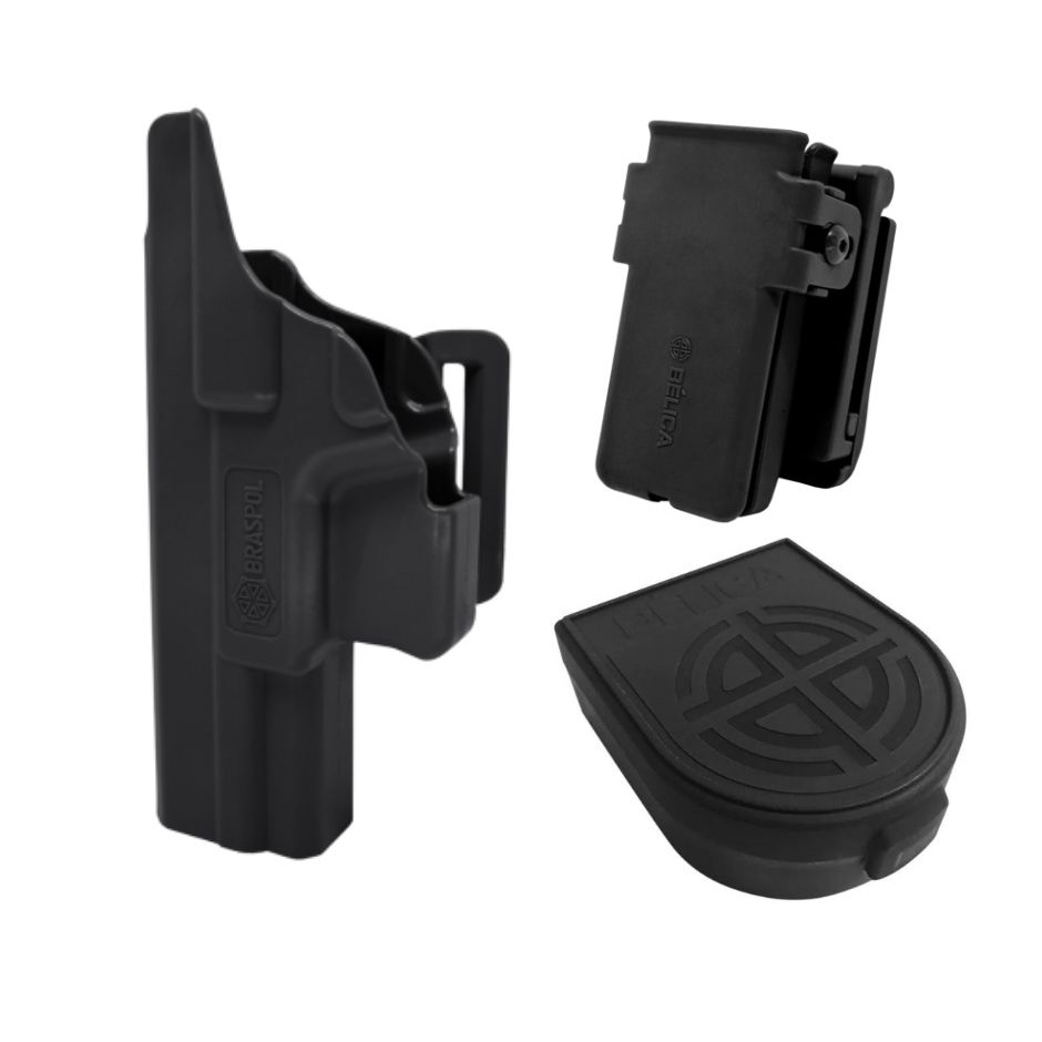 Kit Coldre Adm Ts9 + 01 Porta Carregador  Universal Mono + Porta Munição Redondo