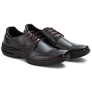 Sapato Social Ortopédico Masculino Confort Esporte Fino