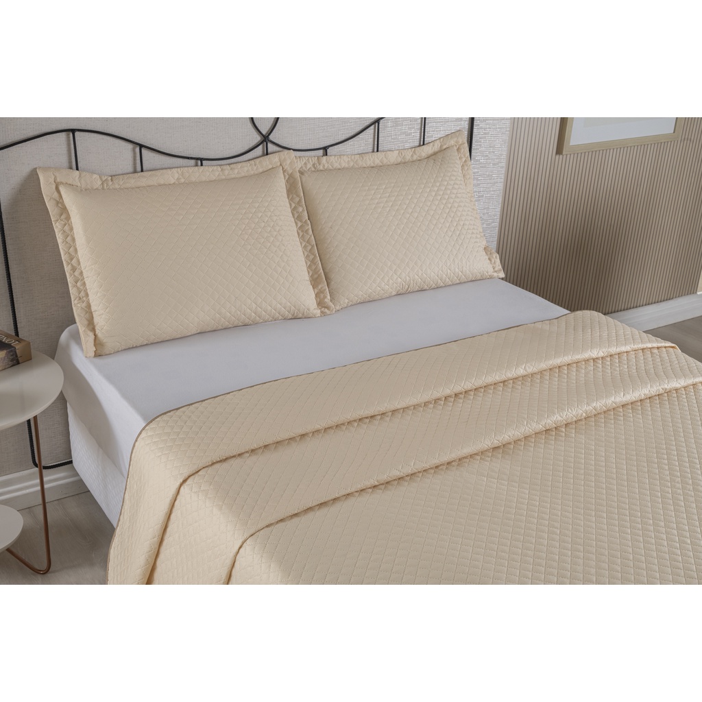 Jogo De Cama Para Cama Box Matelado Ultrassônico Queen 3 Peças