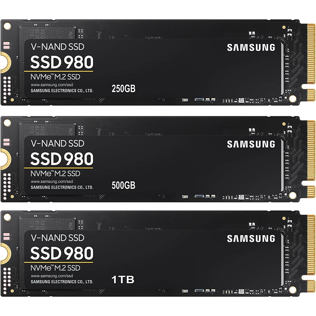 Samsung SSD 980 NVMe M . 2 Unidade De Estado Sólido 500GB 1TB