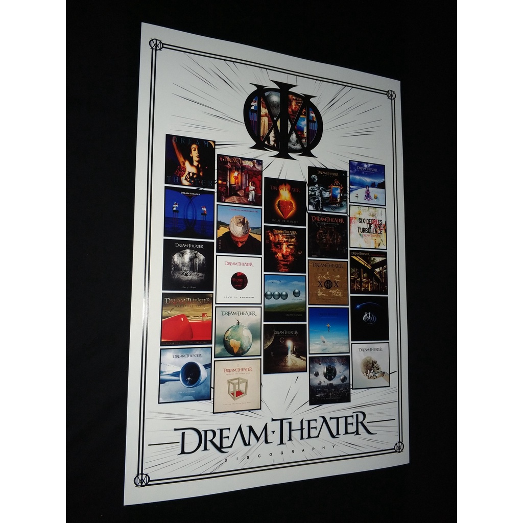 Dream Theater poster cartaz Banda imagem vinil cd metal progressivo rock