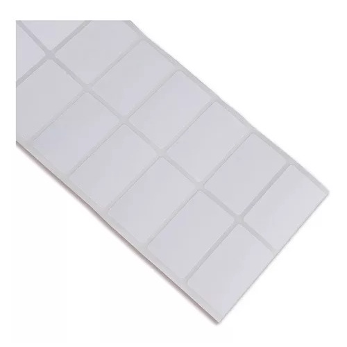 1 Rolo Etiqueta Adesiva Tamanho 50x25x2 P/ Argox/zebra/elgin em Papel Couche, BOPP ou Termico - ENVIOS FULL
