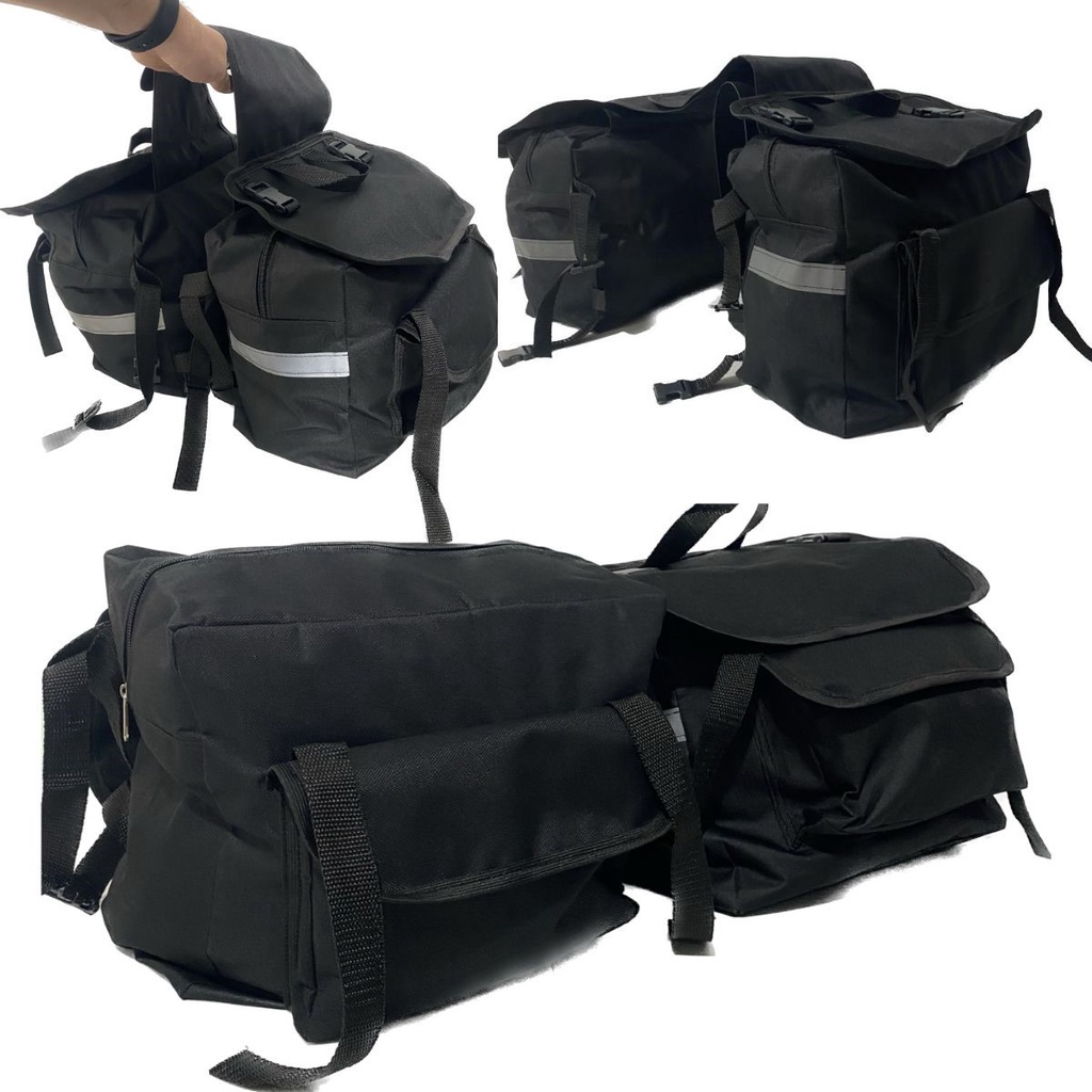 Bolsa Alforge Bauleto Moto Par Lateral Litros Universal Desconto No Pre O