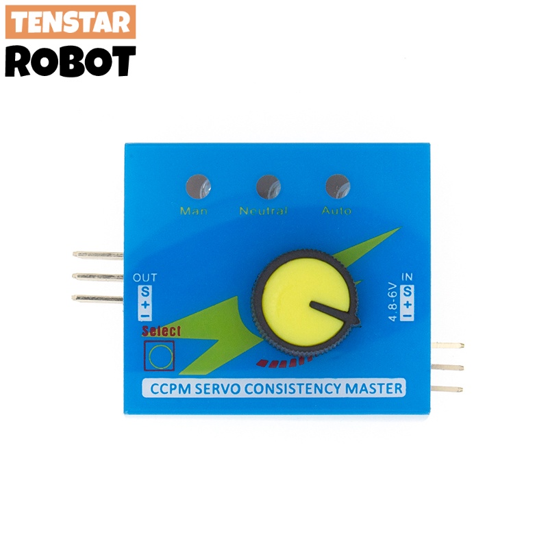 Testador Multi Servo 3CH ECS Consistência Controle De Velocidade Canais De Potência CCPM Meter