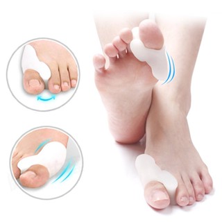 2 Protetor De Joanete Corretor Ortopédico de Silicone Gel Par Pés Hallux Valgus Ortopedico Dedo