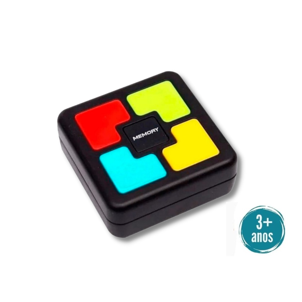 Jogo Da Memória Eletronico Com Som E Luz Tipo Genius Unik