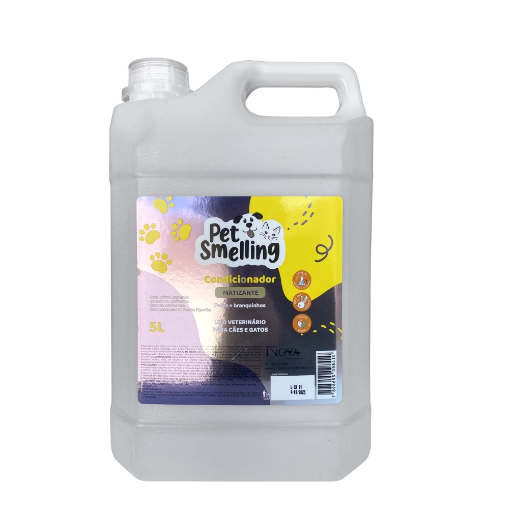 Condicionador Pet Matizante 5l - Para Cães E Gatos - Pet Shop em Oferta na Shopee