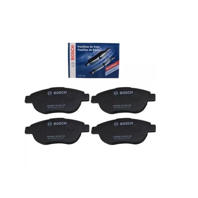 Jogo Pastilha Freio Dianteira AIRCROSS 1.6 16v Flex 2010 / 2019 Bosch em Oferta na Shopee