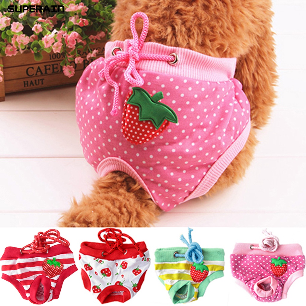 SP-Fralda Fralda para Cachorro de Estimação Feminina Cueca Cueca Cueca Fisiológica Sanitária M/L/XL