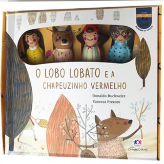 Livro Dedoche - O Lobo Lobato E A Chapeuzinho Vermelho