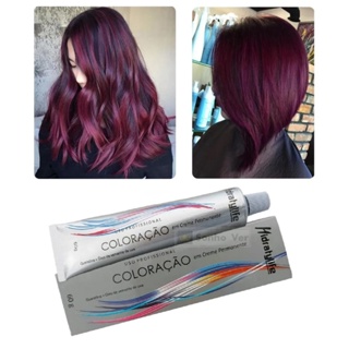 Tinta Vinho Marsala 66.26 Mairibel em Oferta na Shopee