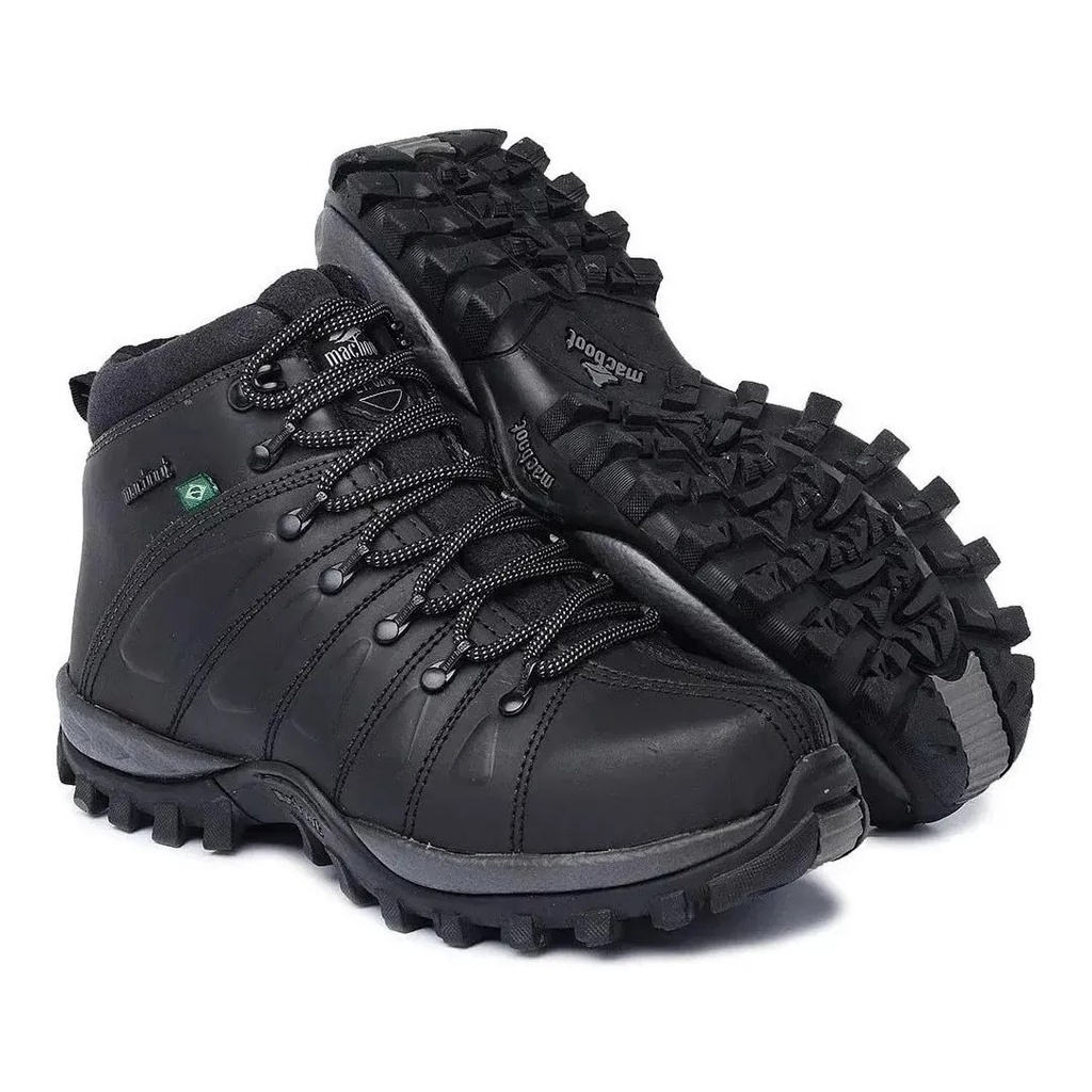 Bota Masculina Adventure Macboot Uirapuru  Babaçu Grafite Ca . em Oferta na Shopee
