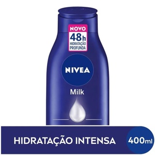 Nivea Loção Deo-Hidratante Milk Óleo de Amêndoas Pele Seca e Extrasseca 400ml em Oferta na Shopee