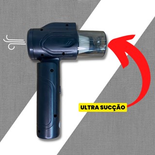 Mini Aspirador de Pó Dobrável Aspirador Portátil Aspirador de Carro Escritório Aspirador a Bateria - BELEZA DIVINO