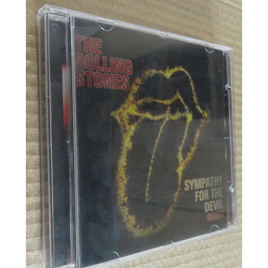 CD Rolling Stones Sympathy For The Devil Remix Com capa de efeito 3D