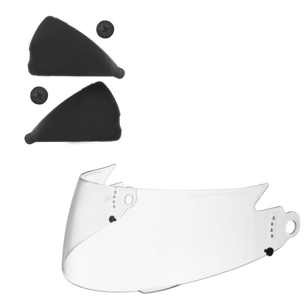 Kit 2 Orelhas / 2 Parafusos / 1 Viseira Capacete Pro Tork V-Pro Jet em Oferta na Shopee