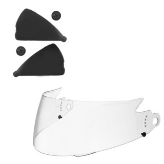 Kit Reparo Capacete V-Pro Jet Viseira Cristal + Orelhas + Parafusos Pro Tork Peças Acessórios De Reposição