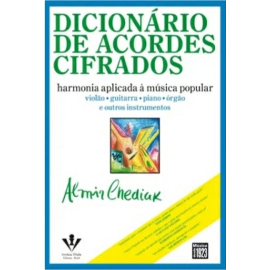 MÉTODO DICIONÁRIO DE ACORDES, CIFRAS -ALMIR CHEDIAK