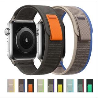 Pulseira Loop Nylon Laço de Trilha Para Apple Watch Band Relogio 38mm 40mm 41mm 42mm 44mm 45mm 49mm iWatch Série 7 6 5 3 se