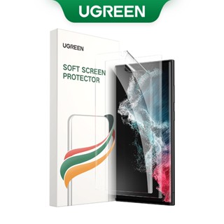 UGREEN 2PCS Protetor De Tela Telefônica Somente Cobertura Completa Macia Para Samsung Galaxy S22/S23 Ultra 6.8 Polegadas HD Anti-Impressão Digital