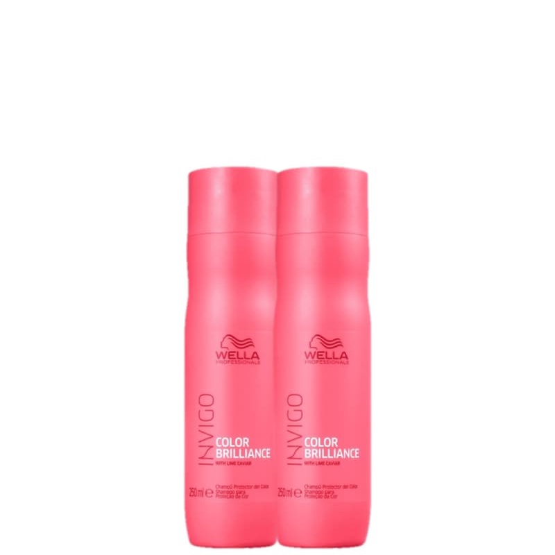 Kit Wella Professionals Invigo Color Brilliance Shampoo (2 Unidades)