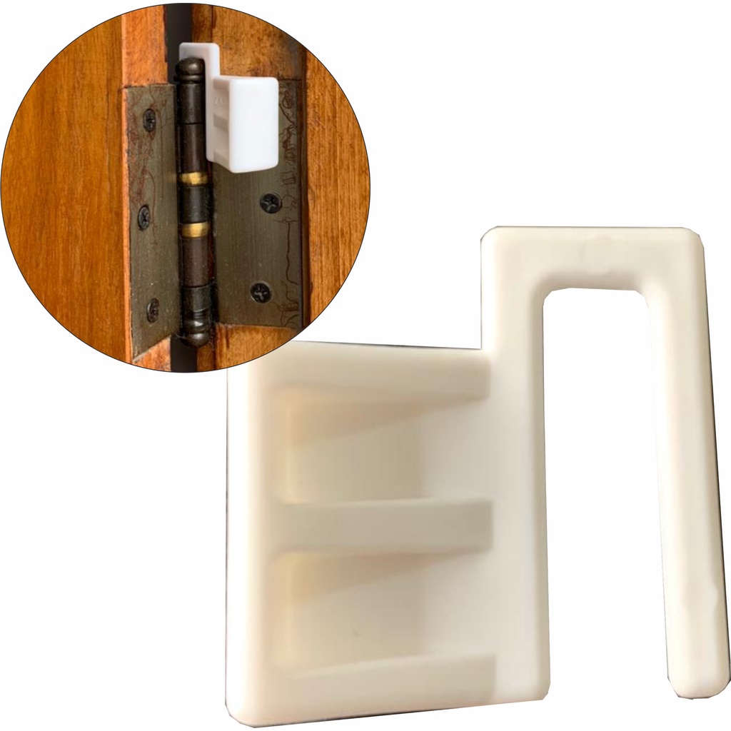 Kit 2 Salva Dedo Protetor Trava Porta Proteção Segurança Bebe Infantil