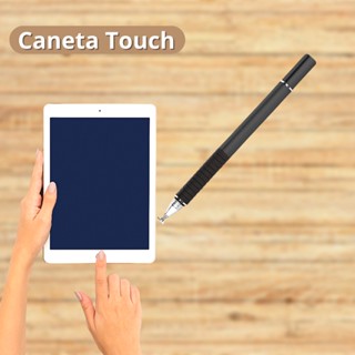Caneta Touch Ponta Dupla Para Tablets Smartphones Telas Sensíveis Ao Toque - ECOM