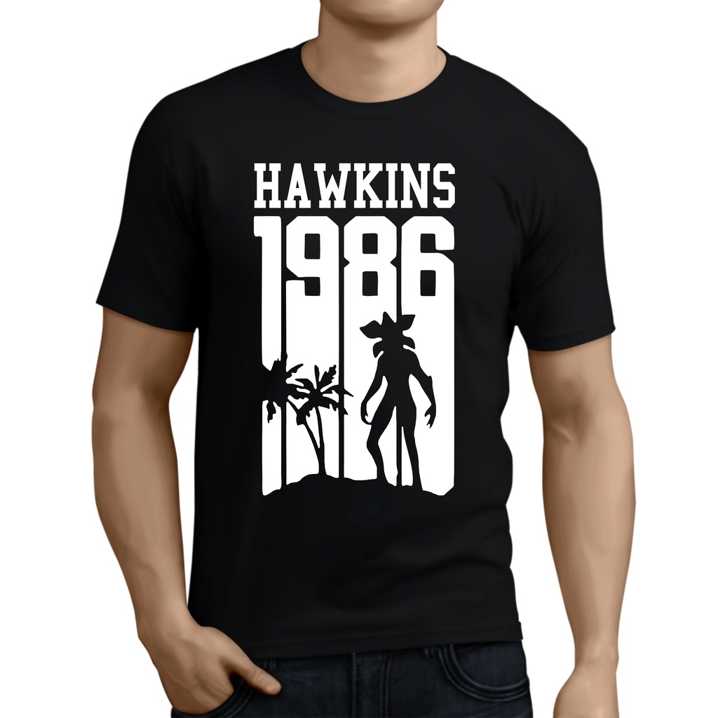 Camiseta ou Babylook Hawkins 1986, Stranger Things