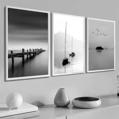 Quadro Decorativo Para Sala Com Moldura