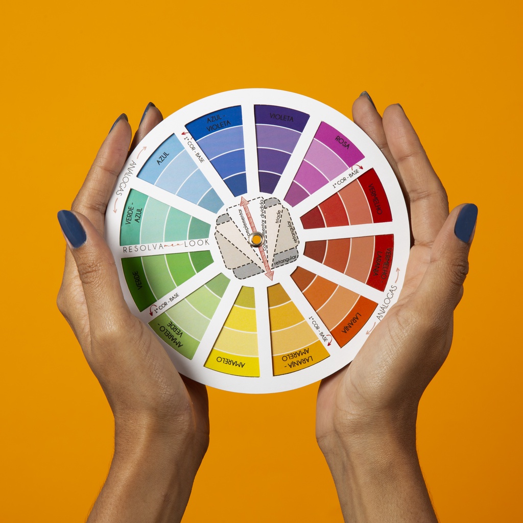 Círculo Cromático Em Português Para Combinar Cores | Coloração pessoal | Resolva meu look