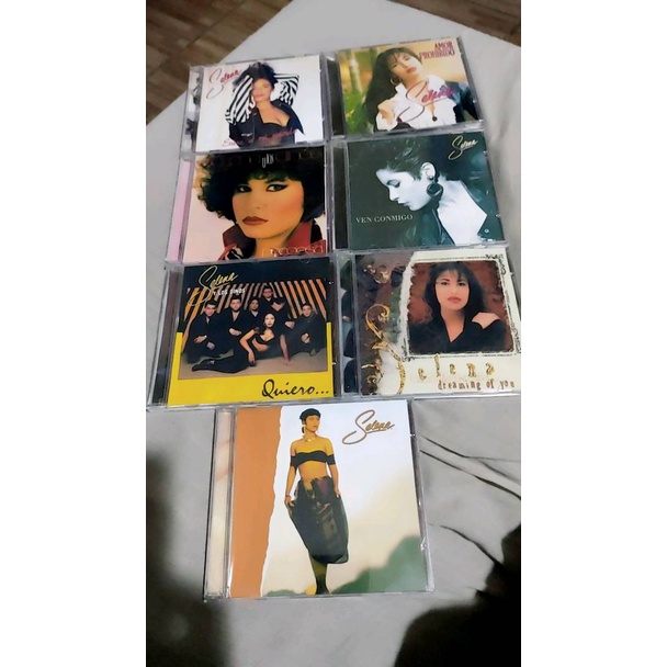 CDS SELENA - 1988 - Preciosa 1989 - Selena 1990 - Vem Comigo 1992 - Entre A Mi Mundo 1993 - Quiero 1994 - Amor Prohibido 1995 dreaming of you