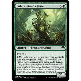 Enfermeira Da Peste (Clerigo) (Toxico) - - Magic The Gathering