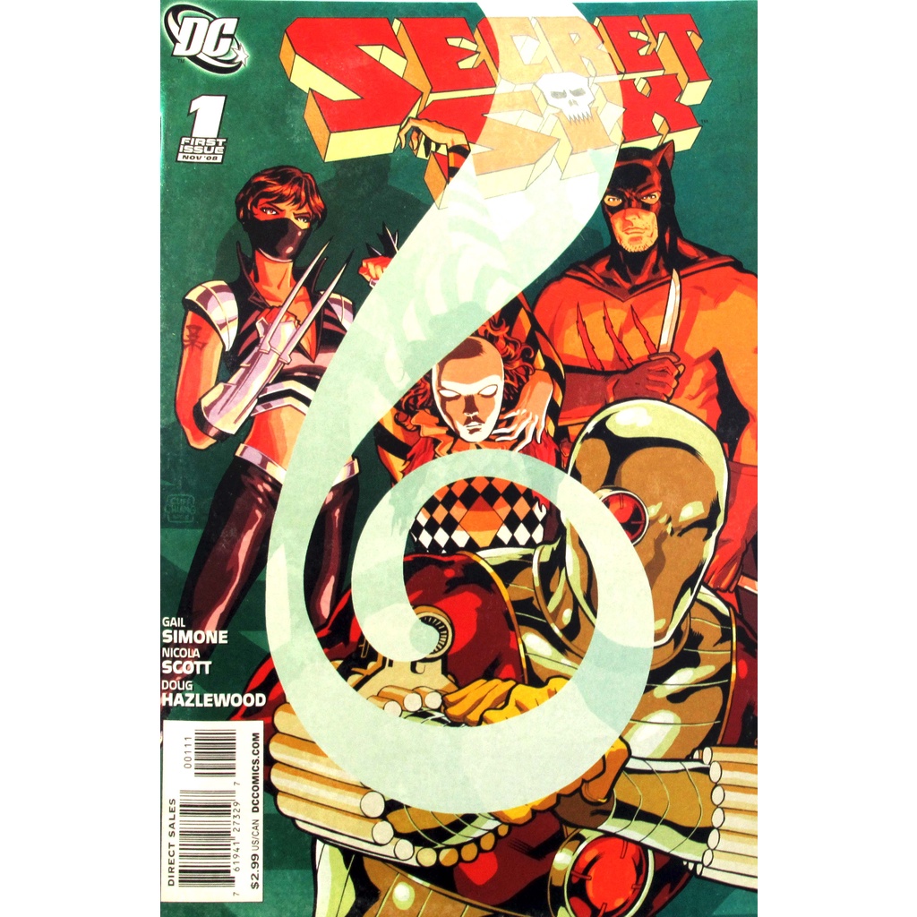 Hq Importada Secret Six - Suicide Squadron -Novembro 2008
