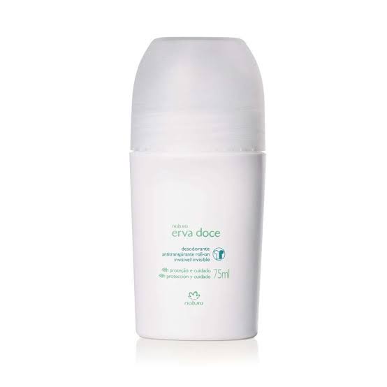 NATURA ROLL-ON Desodorante Antitranspirante (Erva Doce - 75ml , Todo Dia: LEITE De Algodão - 70ml, Homem Essence -75 ml)