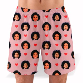Samba-Canção com Foto Shorts Masculino Pijama 7