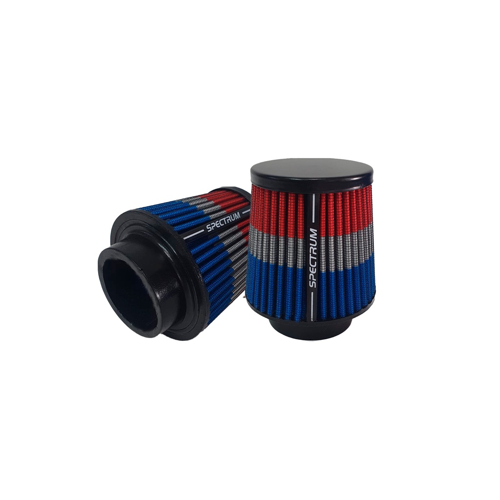 Filtro de Ar Esportivo Spectrum Mono Fluxo Preto- EUA