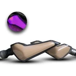 Seta Pisca De Led Moto Cb300 Cb1000 Xj6 Next Ninja Fazer Hornet