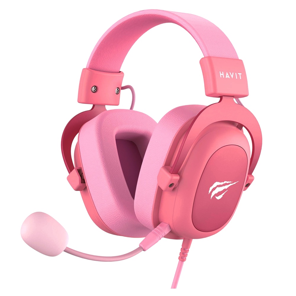 Headset HAVIT HV-H2002D Gamer P/ PC, Xbox One, PS4 C/ Nota Fiscal Rosa ou Preto