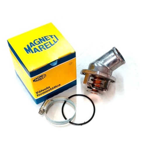 VALVULA TERMOSTATICA COM CARCACA DOS MOTORES 2.2 E 2.4 EFI-MPFI S10 / ASTRA / ZAFIRA 93277347 / 93225280  / 93258737 / 336187 / 418487 / VT36187 / MMVT36187C