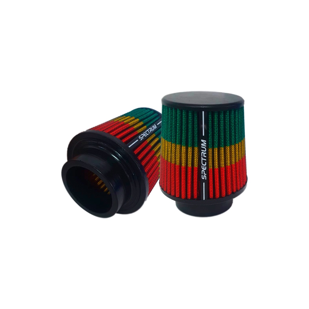 Filtro de Ar Esportivo Spectrum Mono Fluxo Preto- Jamaica