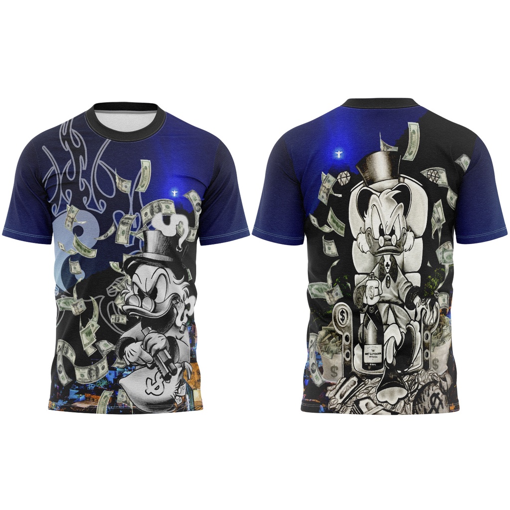 Camisa/camiseta Pousadão Milionário - Tio Patinhas - Favela
